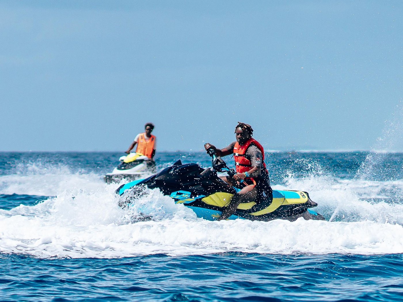 Jet ski en Playa Hermosa, Tumbes