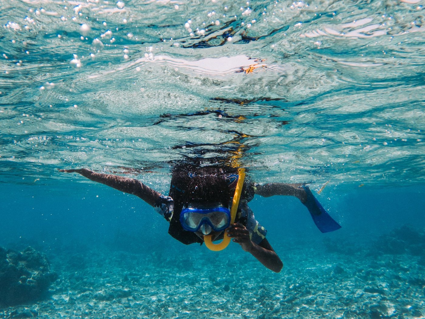 Snorkel en aguas cristalinas