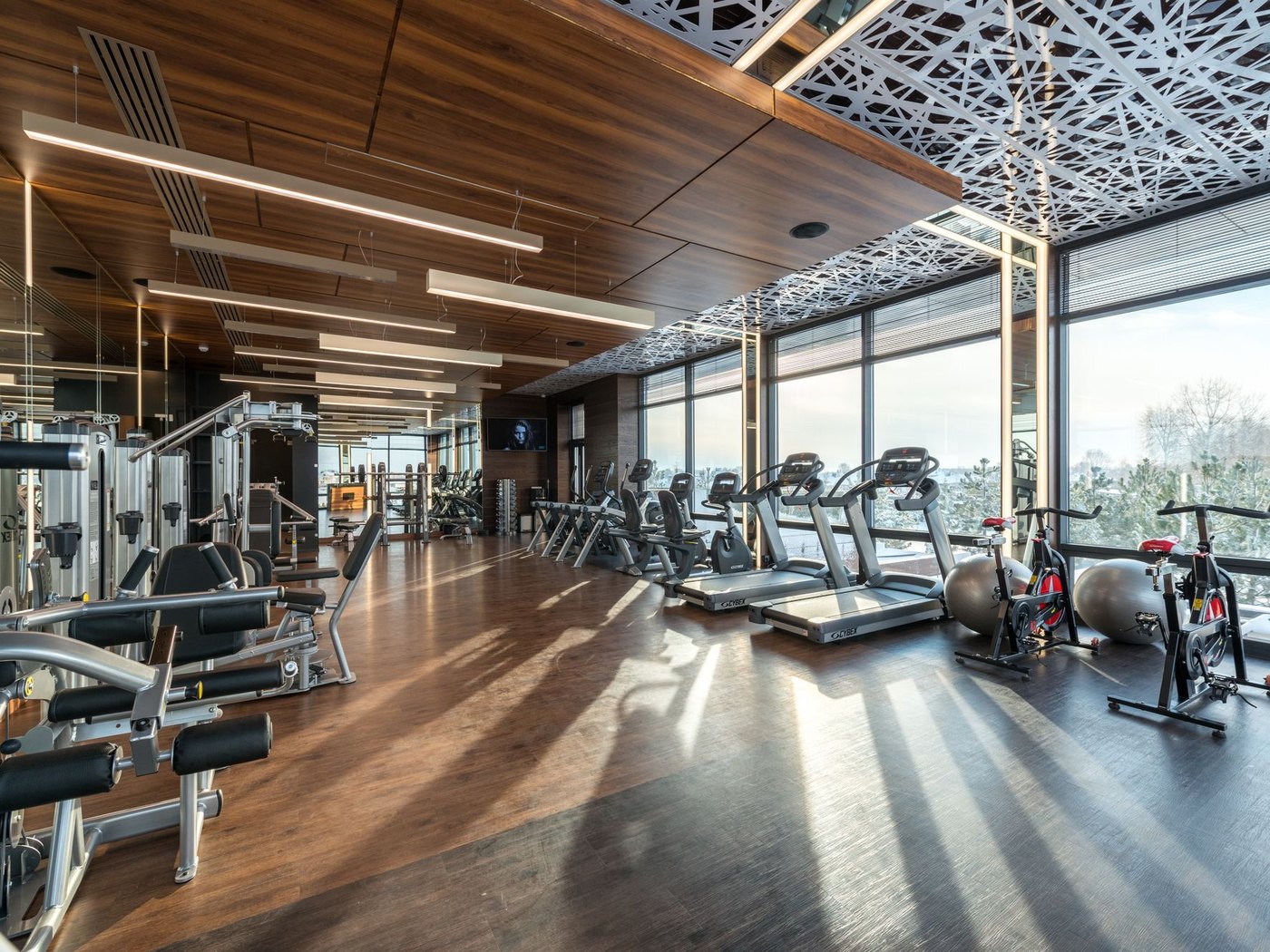 Confort total en el gimnasio