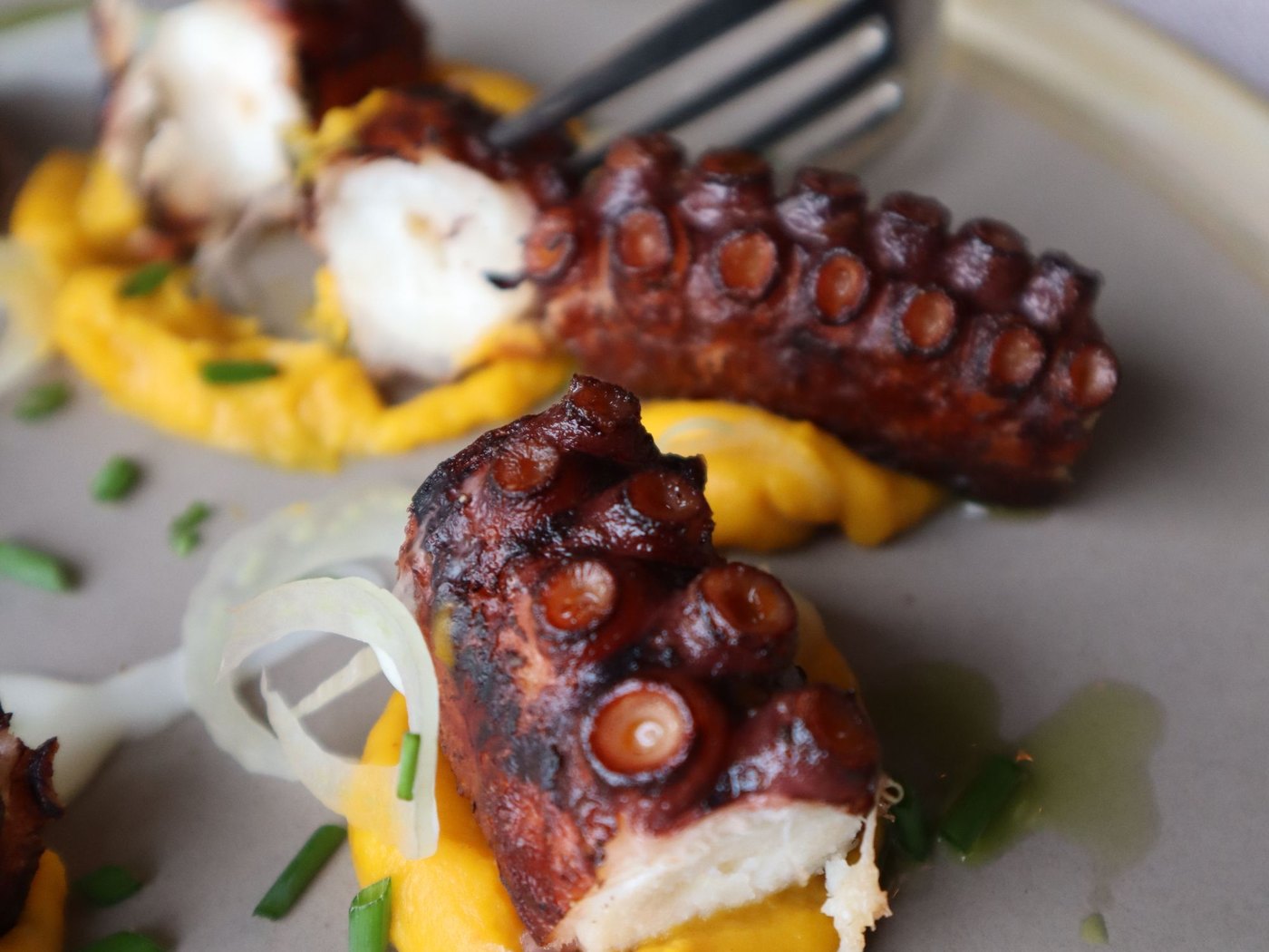 Pulpo a la parrilla