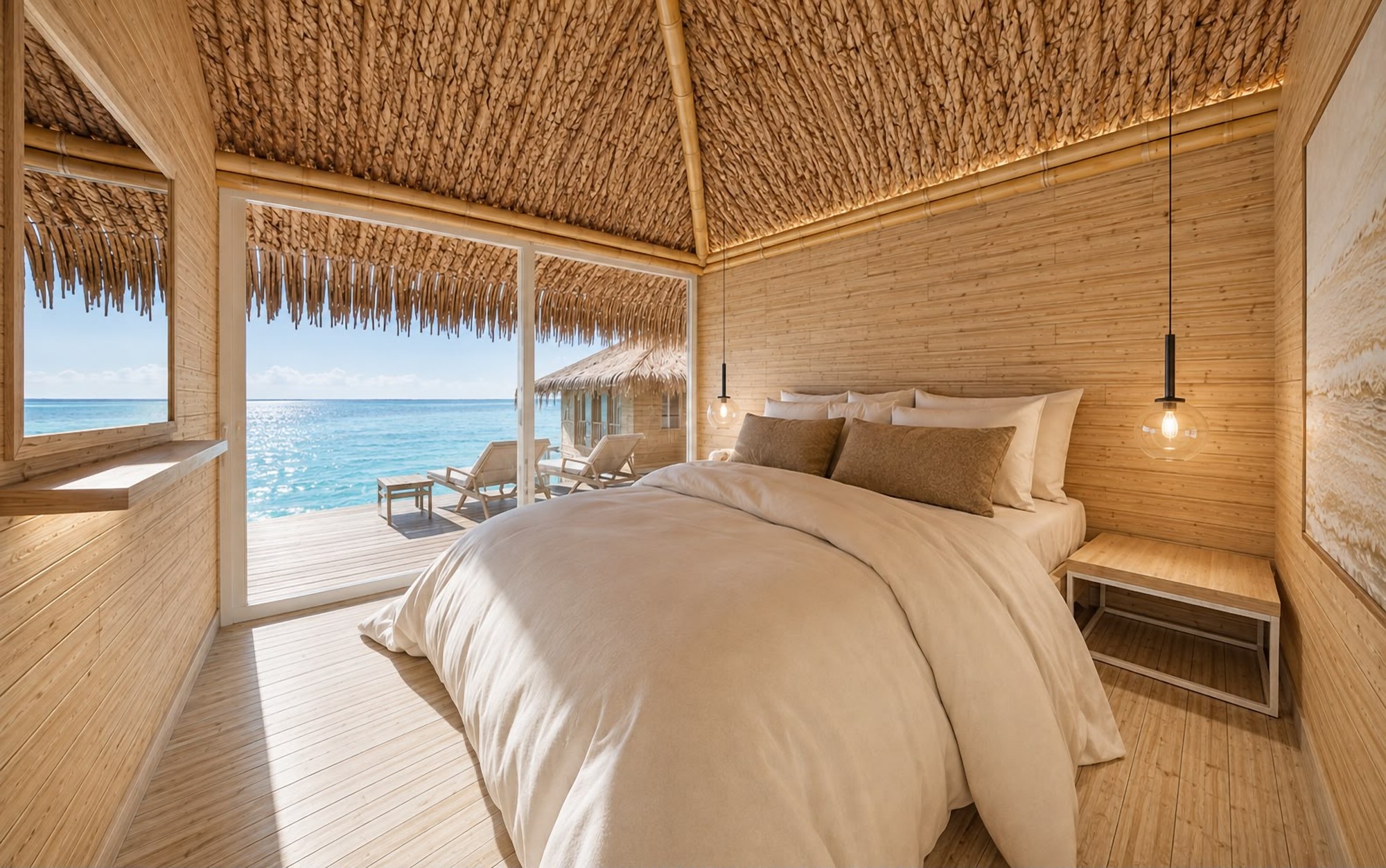Habitaciones AQUALODGE con vista al mar